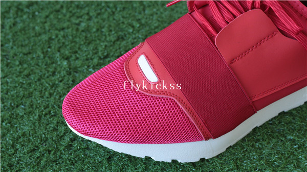 Balenciaga Race Runner Trainers Red